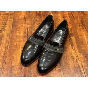 Pierre Balmain Paris Patent Leather Loafers Dress Shoes - Men’s EUR 40 Size US 7